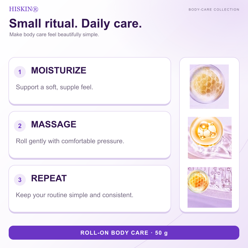 HISKIN® Official: Complete Your Order, Receive It Within 7 Days, Create Your Personalized Skin Recovery Plan — PDRN Multi-Peptide Massaging Body Roller Cream