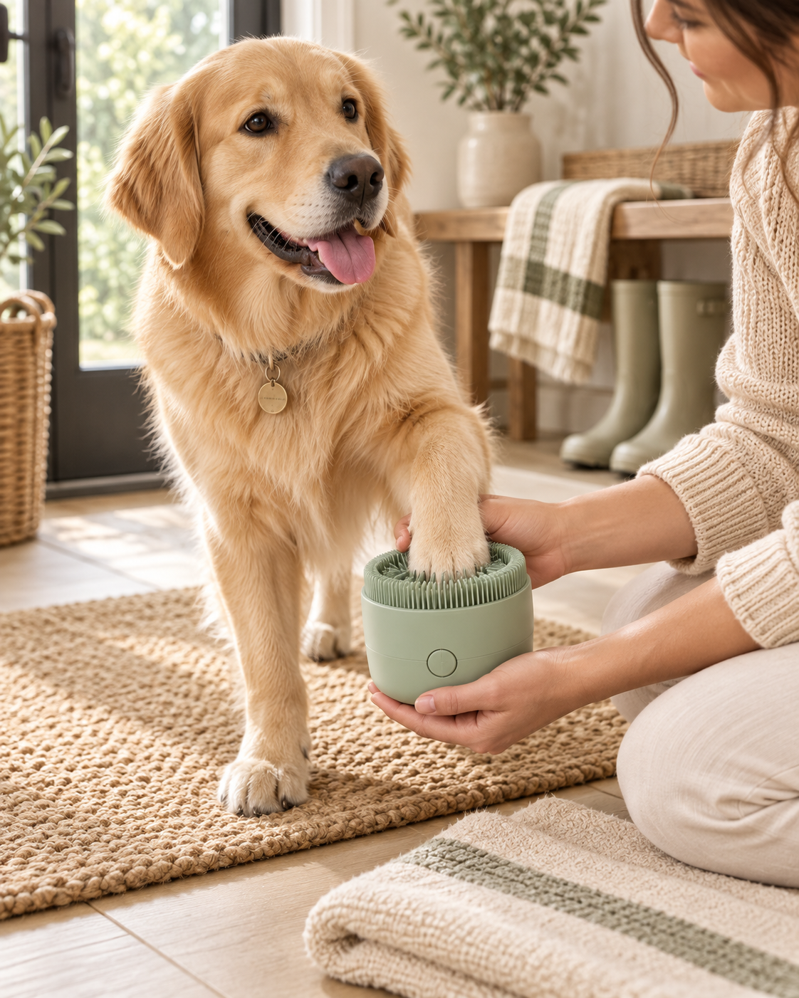 Luminveros™ PawCare Cleaning Brush