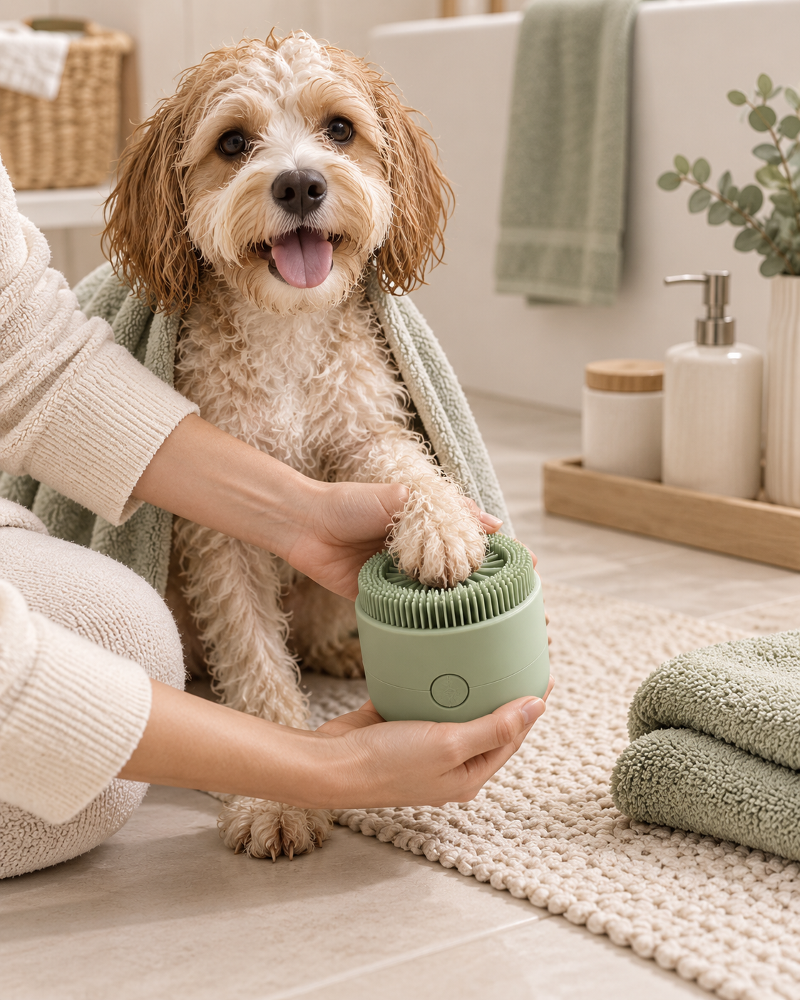 Luminveros™ PawCare Cleaning Brush