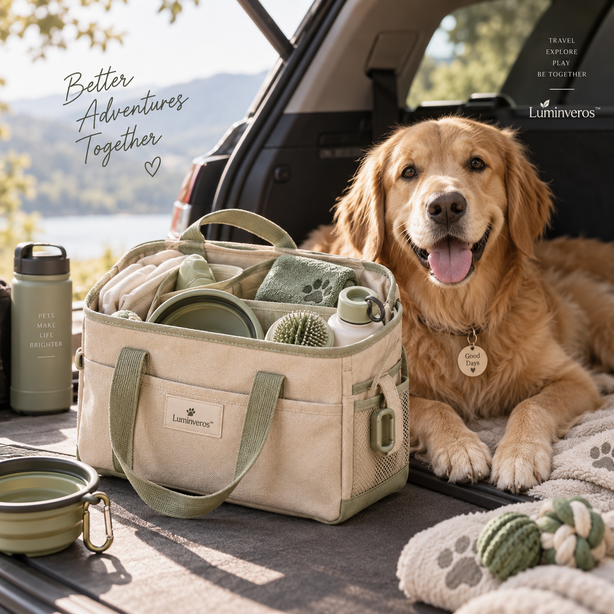 Luminveros™ Pet Journey Organizer
